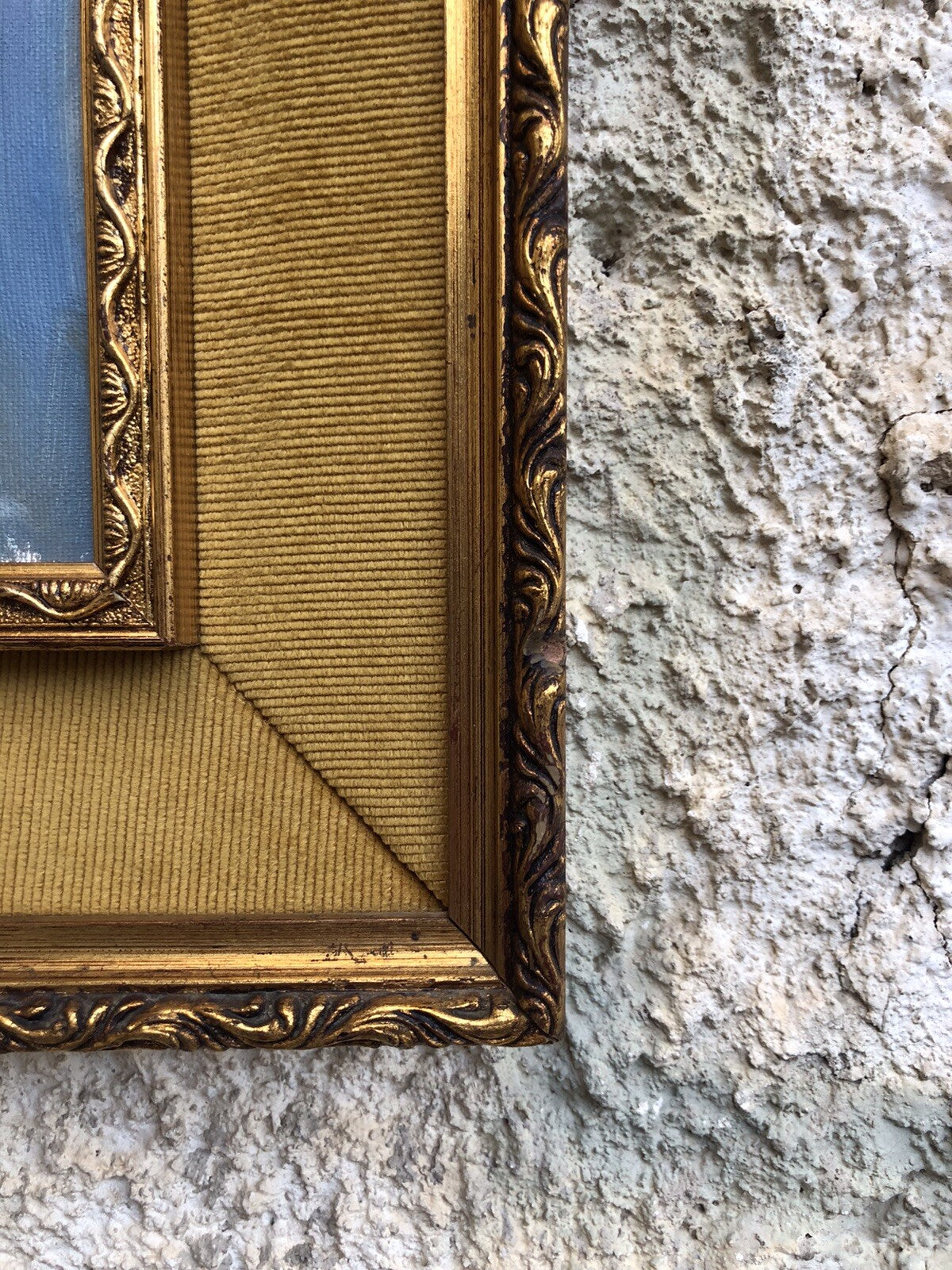 Quadro vintage -Popolana- dipinto a olio su tela