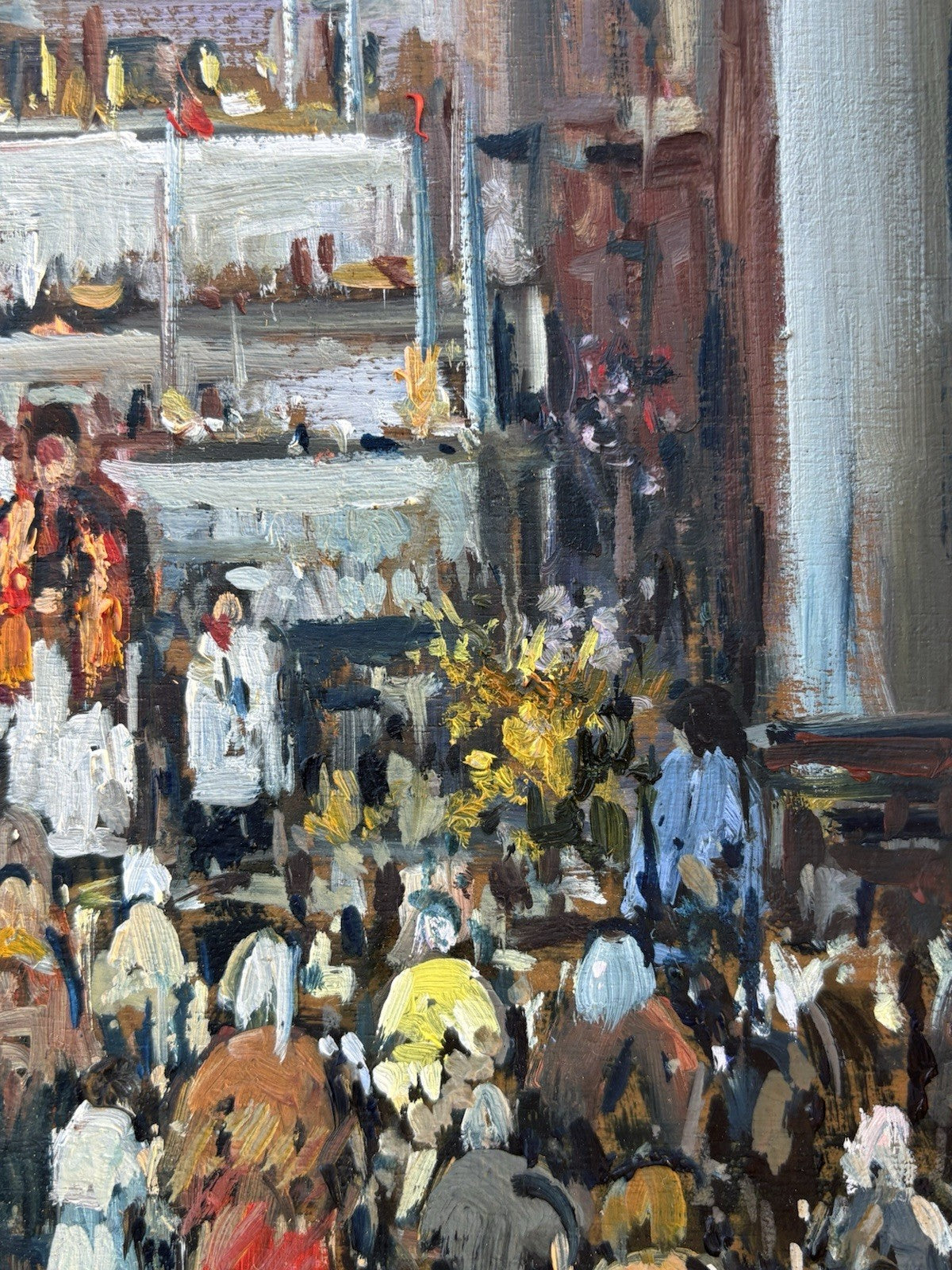 Quadro -Interno Di Chiesa- Eniko Esposito dipinto a olio