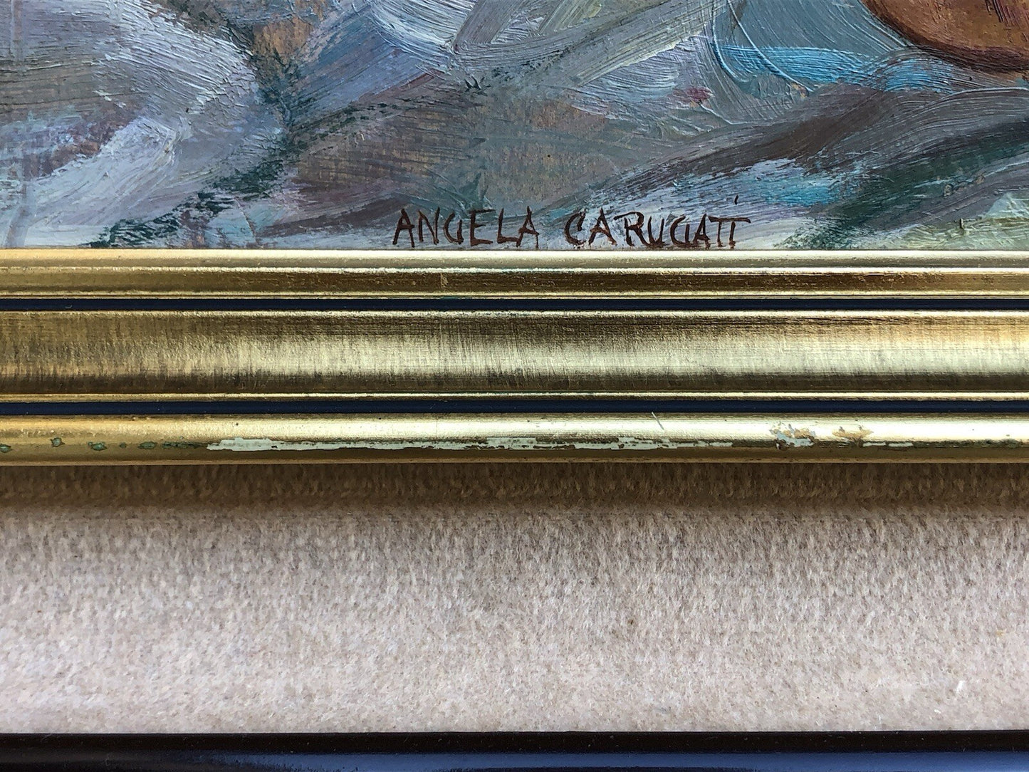 Quadro -Natura Morta- Angela Carugati dipinto a olio