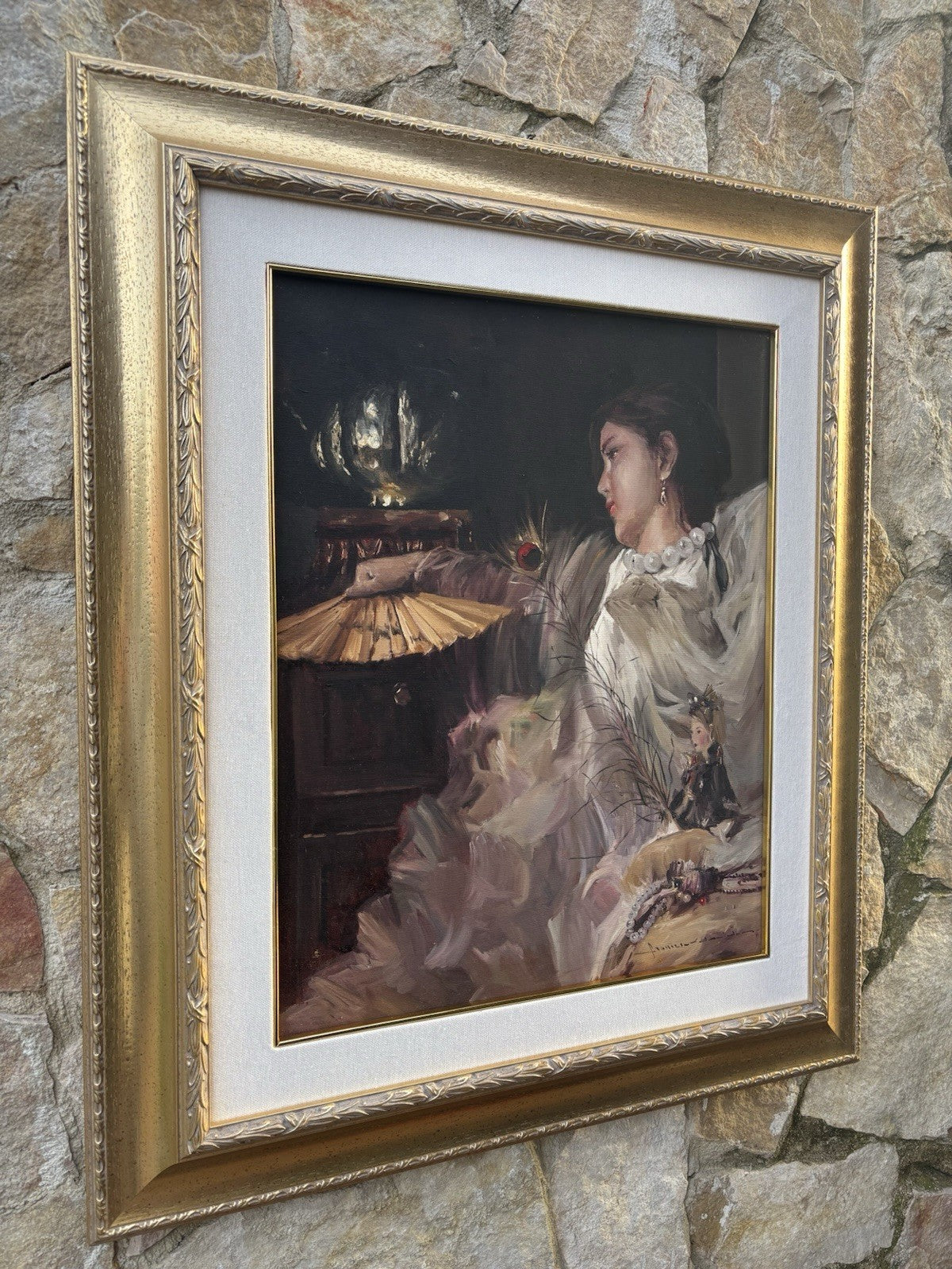 Quadro -Ricordi- Francesco Davide dipinto a olio su tela