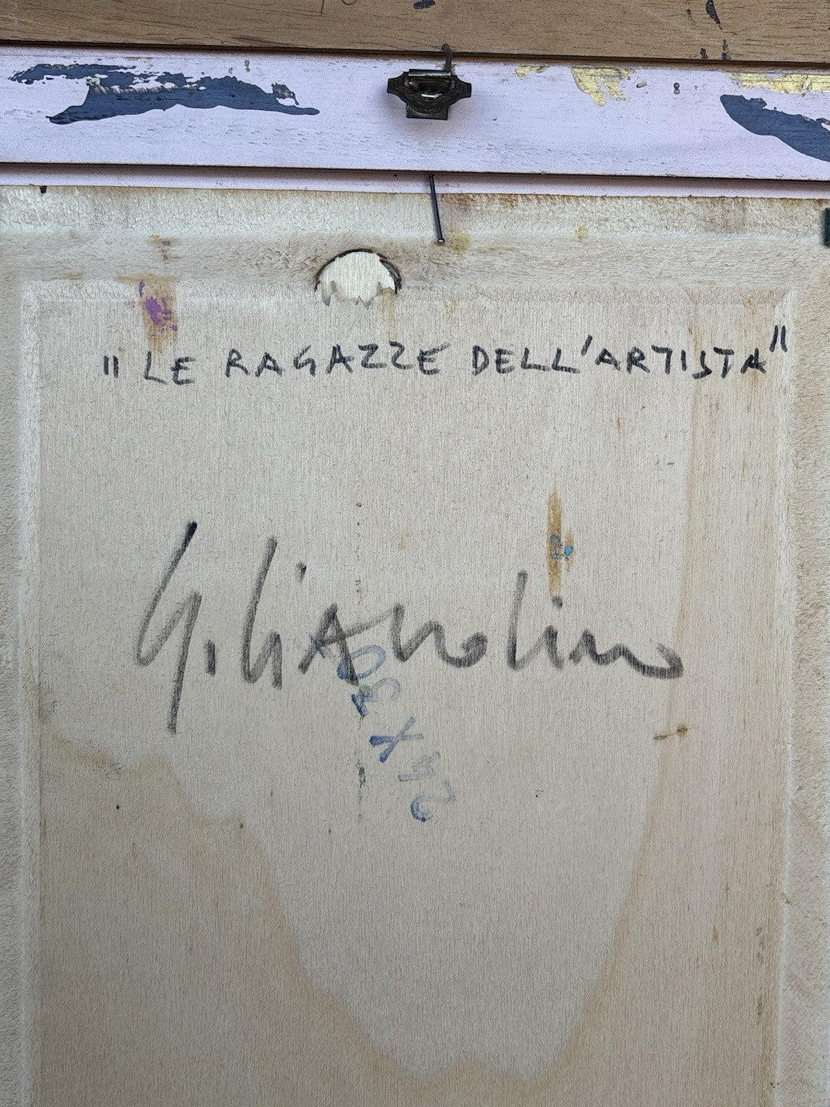 Quadro -Le Ragazze Dell’Artista- Giuseppe Ciavolino- dipinto a olio
