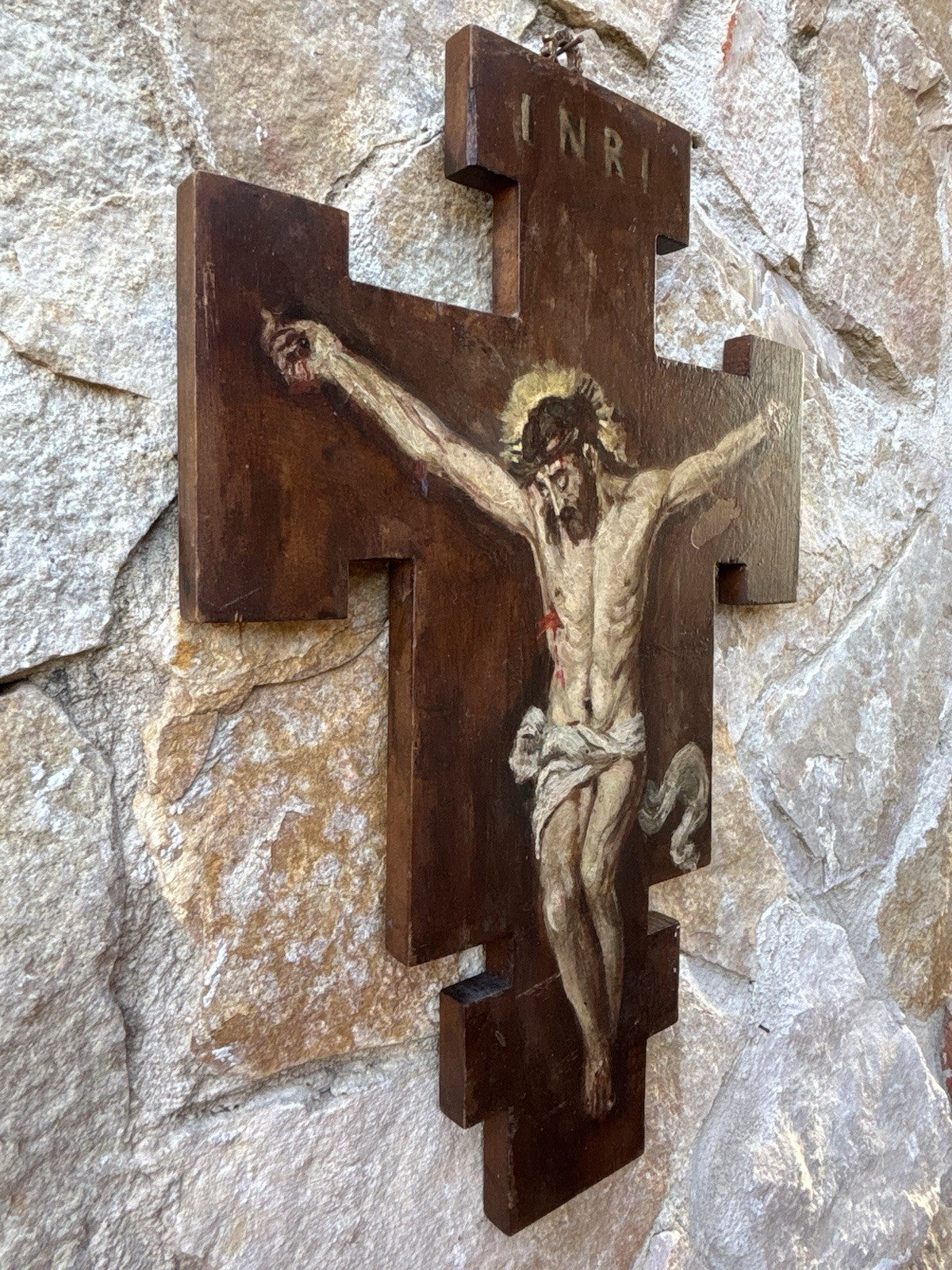 Quadro Vintage, Dipinto A Olio Su Legno