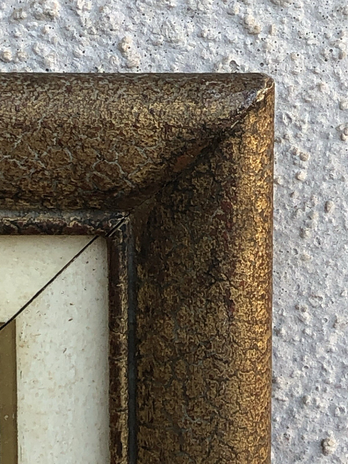 Vecchio Quadro -Nei Pressi Del Campanile- dipinto a olio su tavoletta