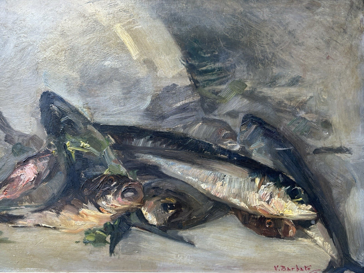 Quadro -Natura Morta- Vincenzo Barbato dipinto a olio