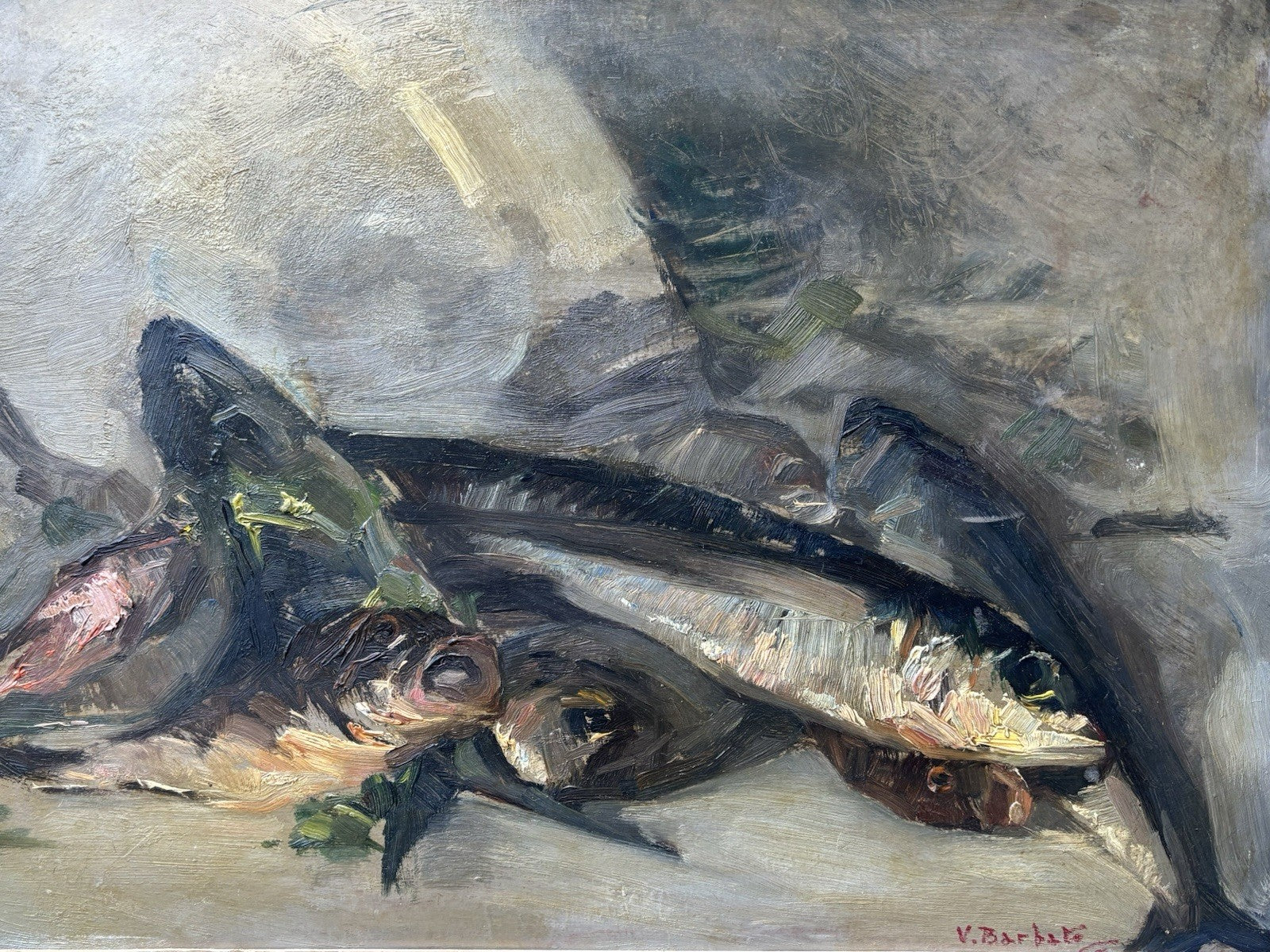 Quadro -Natura Morta- Vincenzo Barbato dipinto a olio