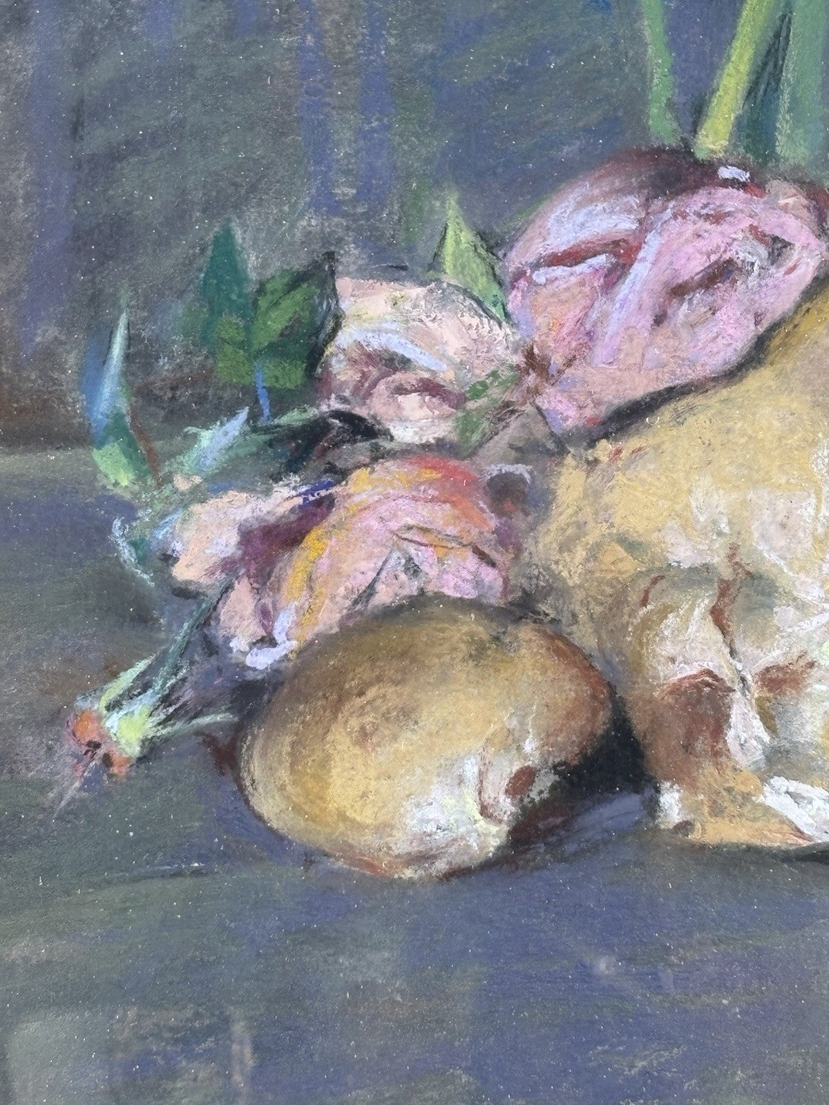 Quadro antico -Natura Morta- Giuseppe Casciaro realizzato a pastello