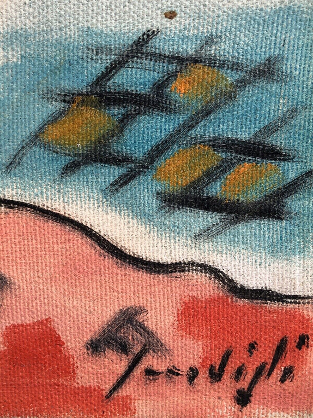 Quadro vintage -Natura Morta- dipinto a olio su tela