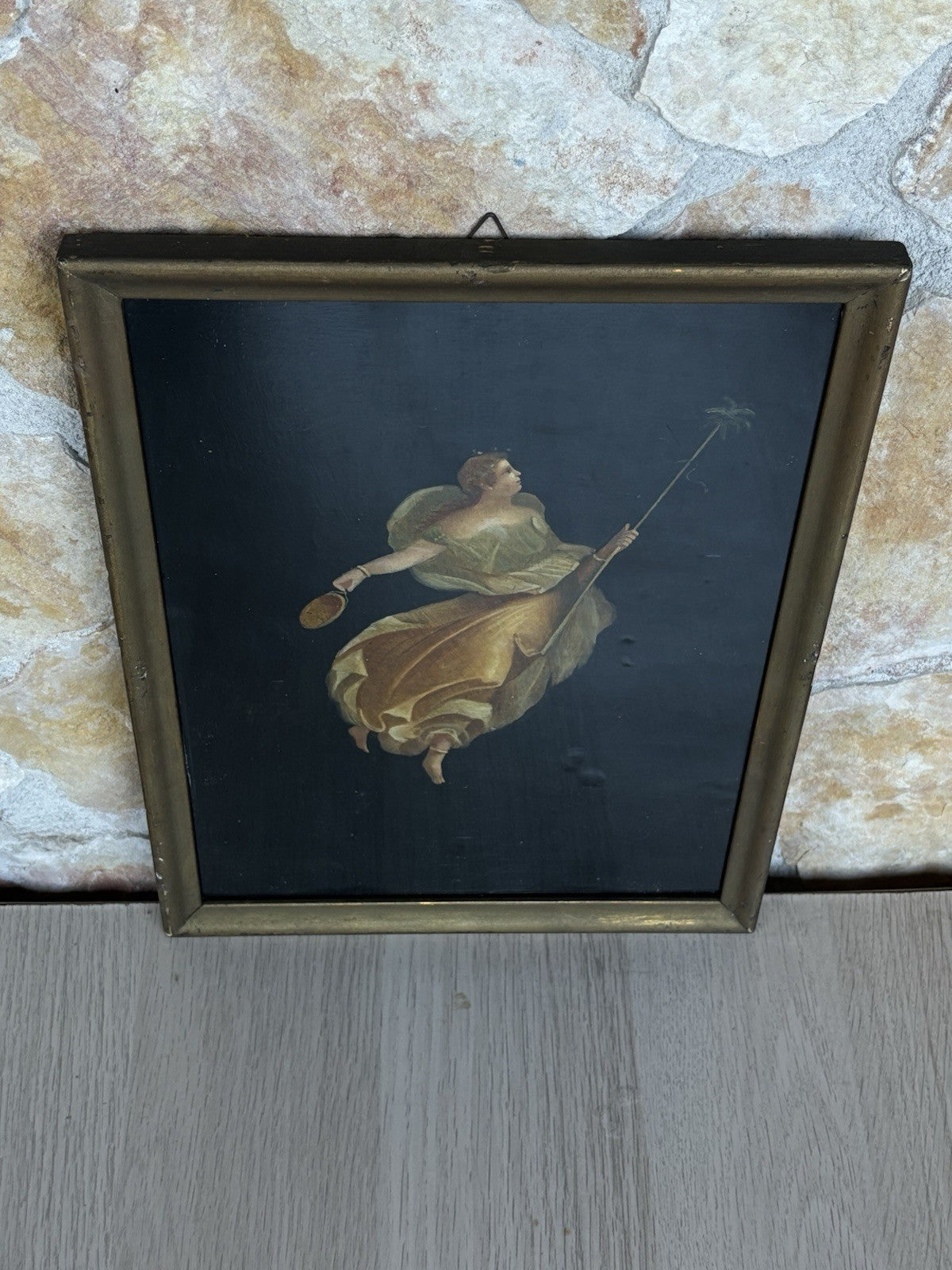 Quadro antico -Figura- dipinto a olio