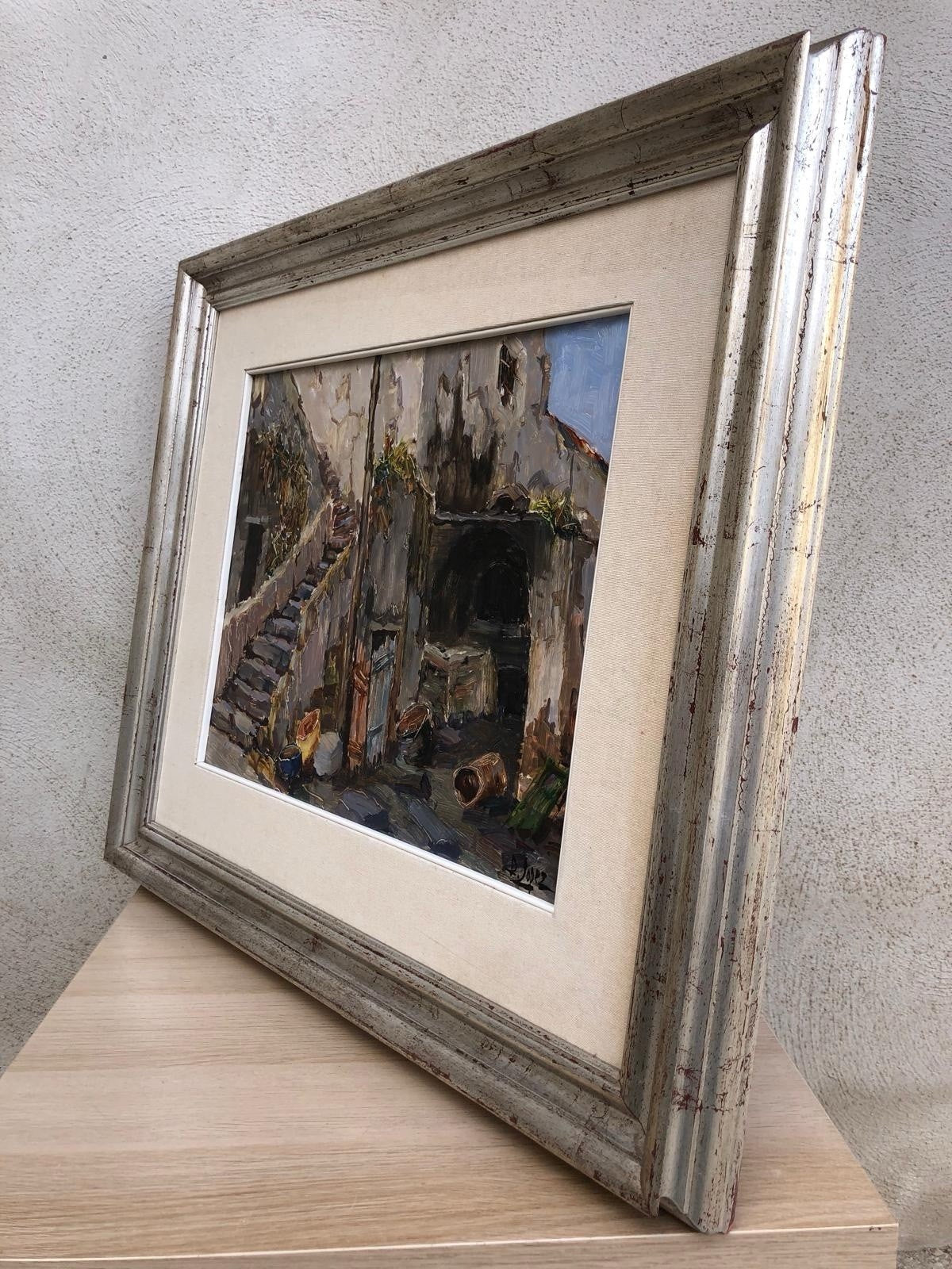 Quadro -Vecchio Forno- Raffaele Lopez dipinto a olio