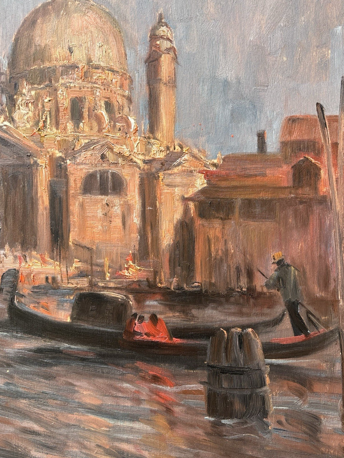 Quadro -Marina Di Venezia- Antonio D’urso- dipinto a olio
