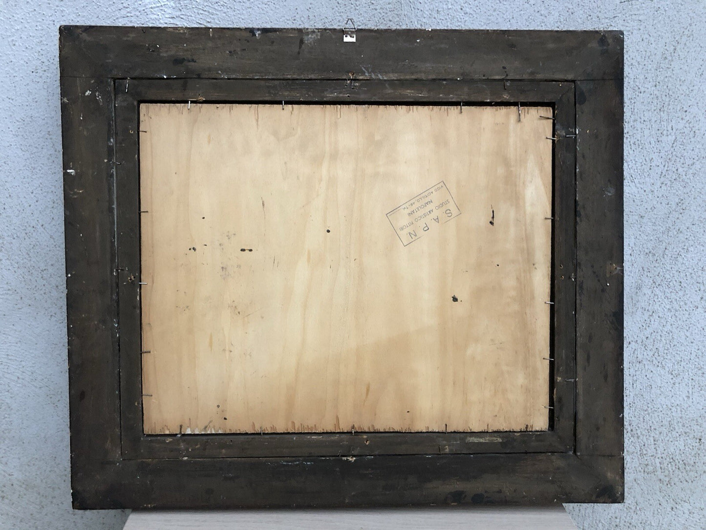 Quadro -Scena Allegorica Napoletana- dipinto a olio