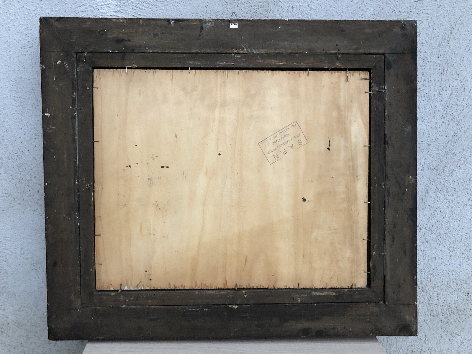 Quadro -Scena Allegorica Napoletana- dipinto a olio