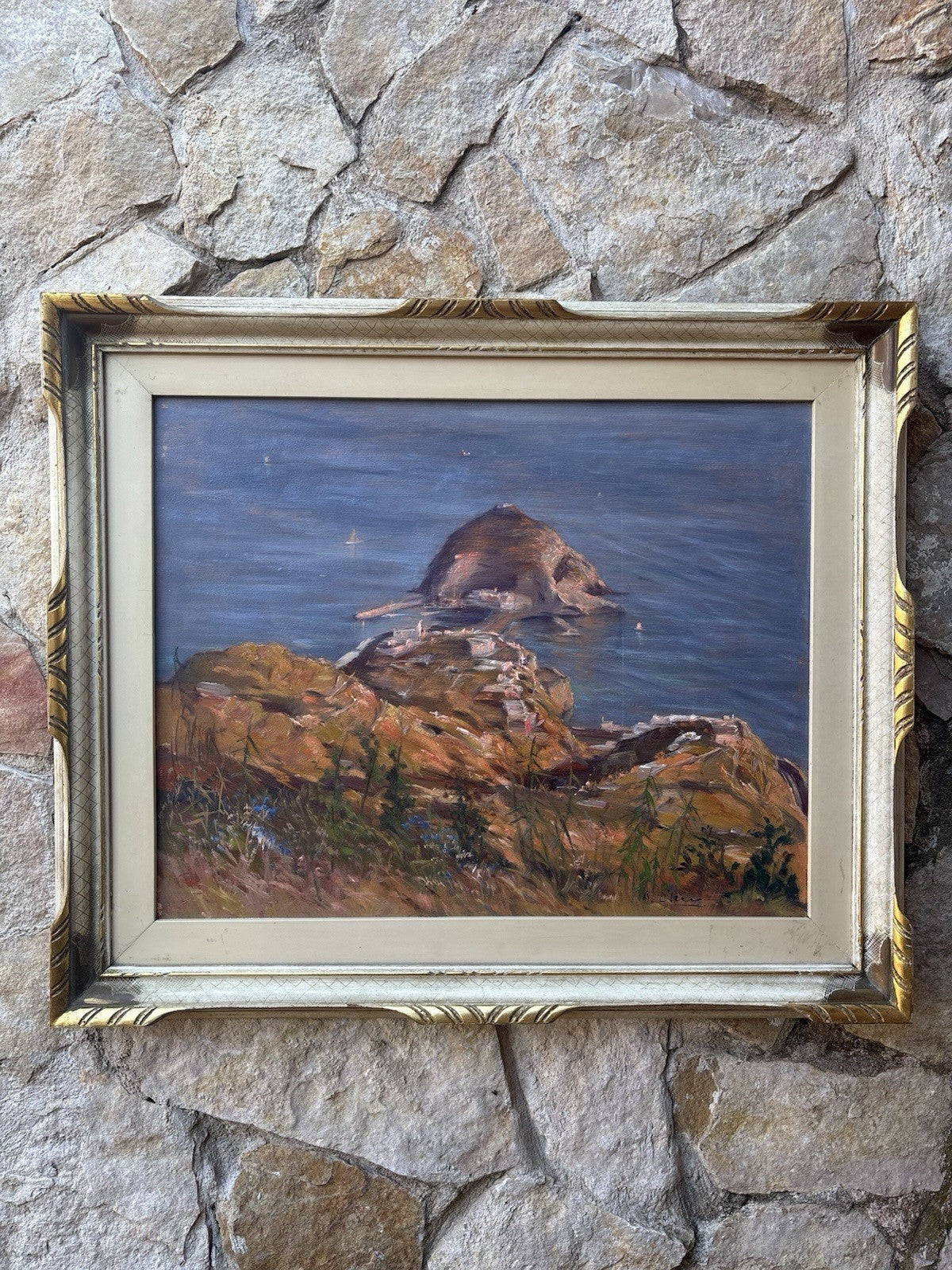 Quadro -Sant’Angelo D’Ischia- Antonio D’urso-dipinto a olio