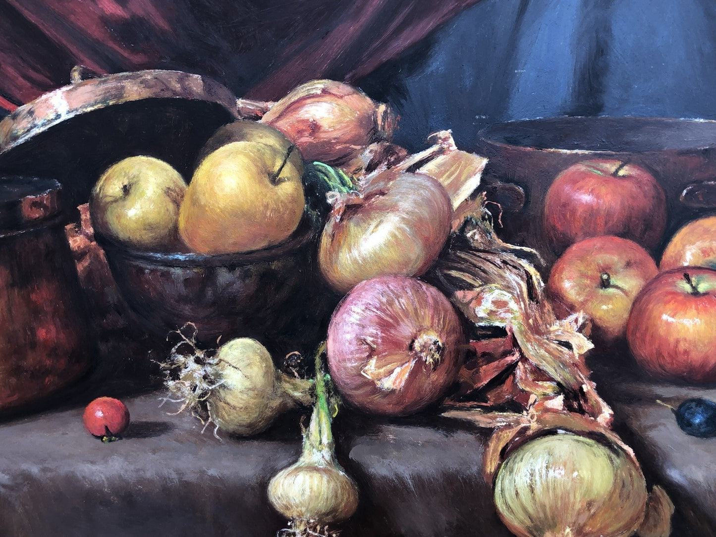 Quadro -Natura Morta- Giovanni Parlato dipinto a olio