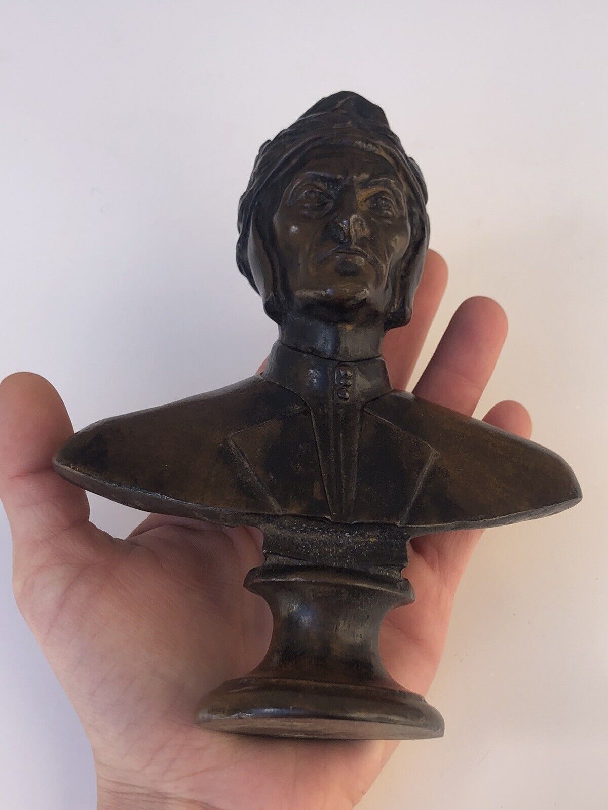 Scultura Dante Alighieri in bronzo
