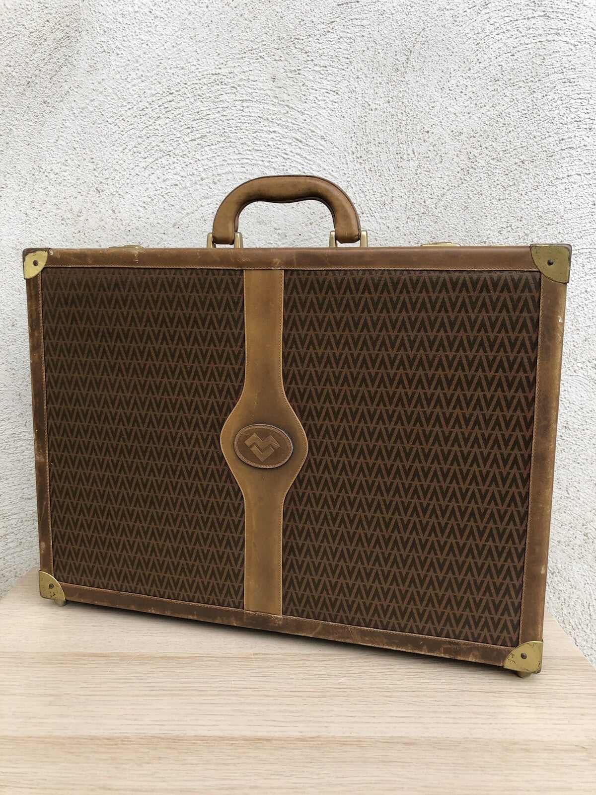 Valigia Valigetta Vintage Mario Valentino 24 Ore Made In Italy
