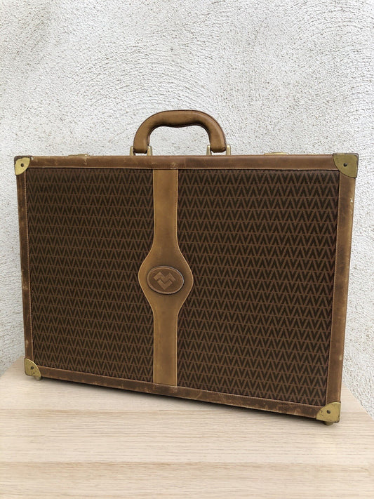 Valigia Valigetta Vintage Mario Valentino 24 Ore Made In Italy