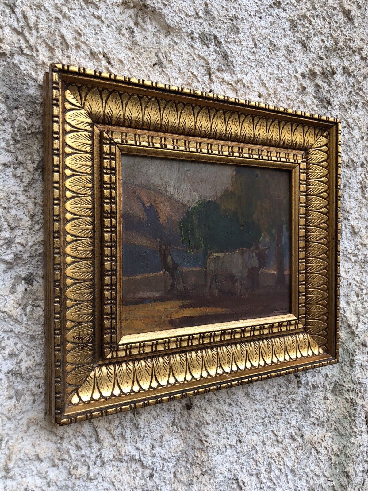 Quadro -Paesaggio- Raffaele Limauro dipinto a olio