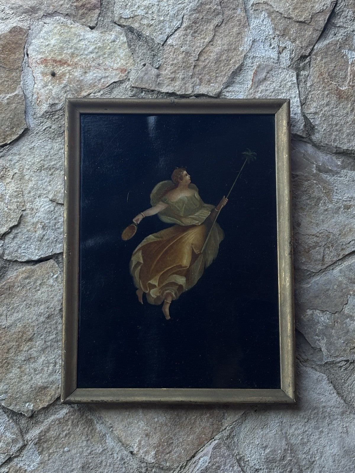 Quadro antico -Figura- dipinto a olio