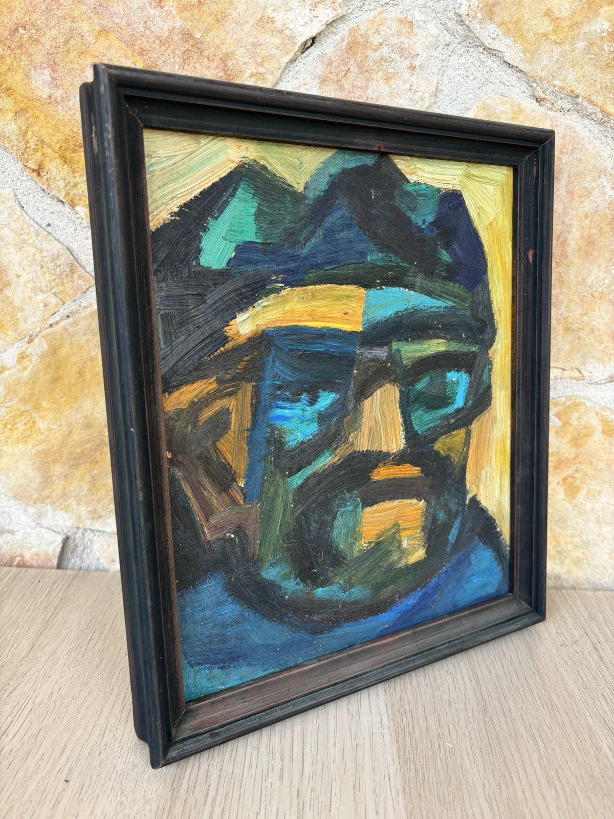 Quadro -figura- Mario Sangiovanni dipinto a olio su tavoletta
