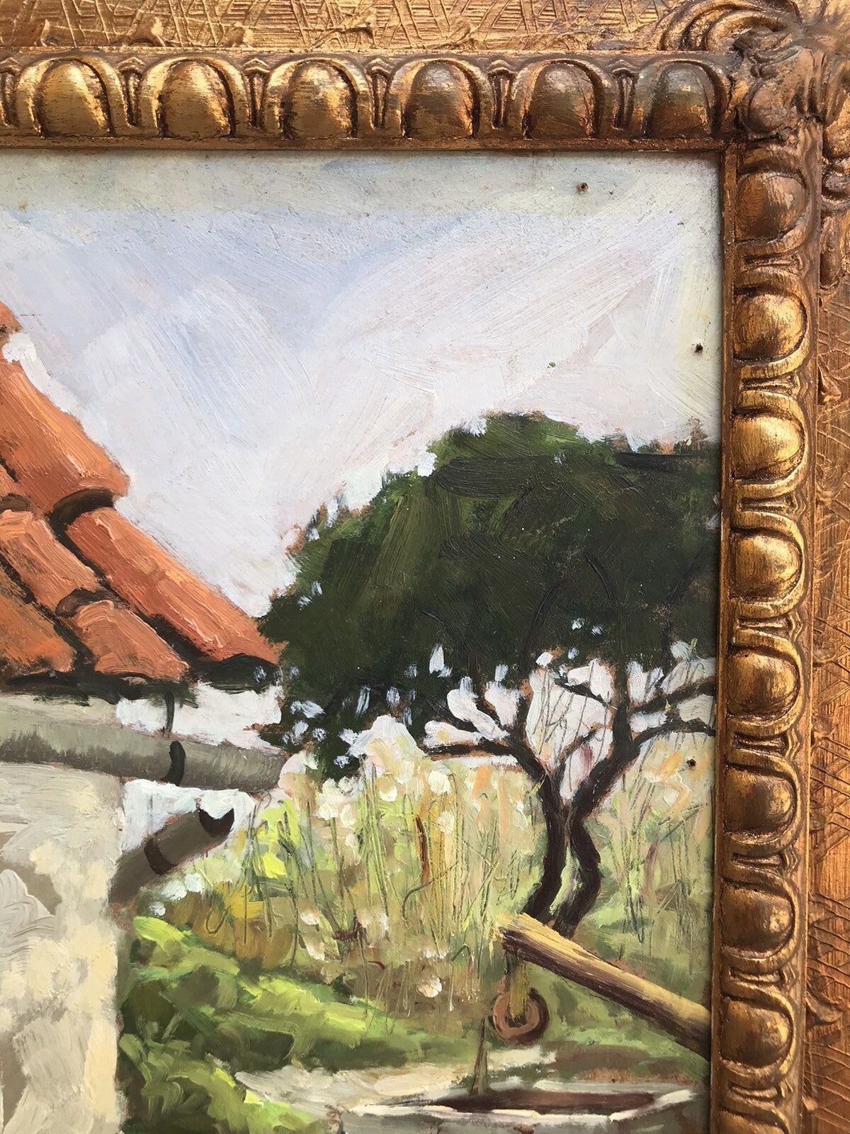 Quadro Vintage - Paesaggio- dipinto a olio