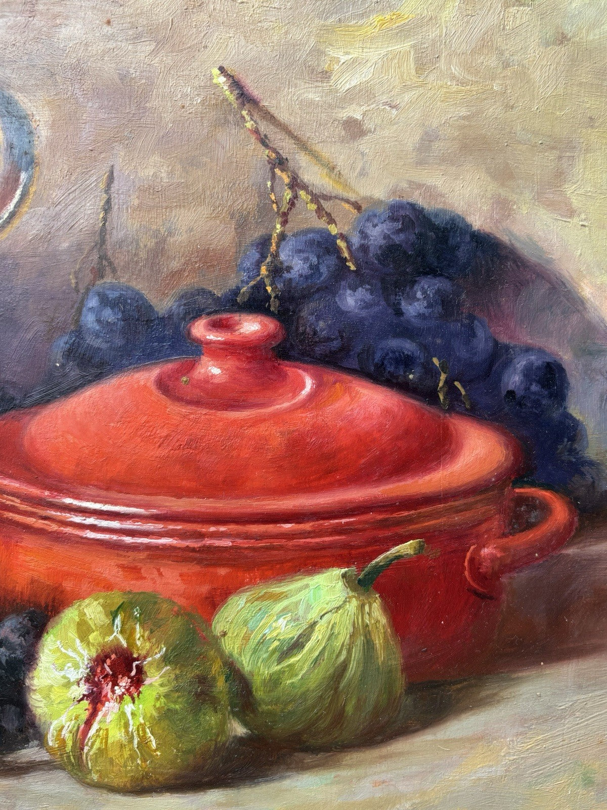 Quadro -Natura Morta- Giuseppe Gargiulo dipinto a olio su tavoletta