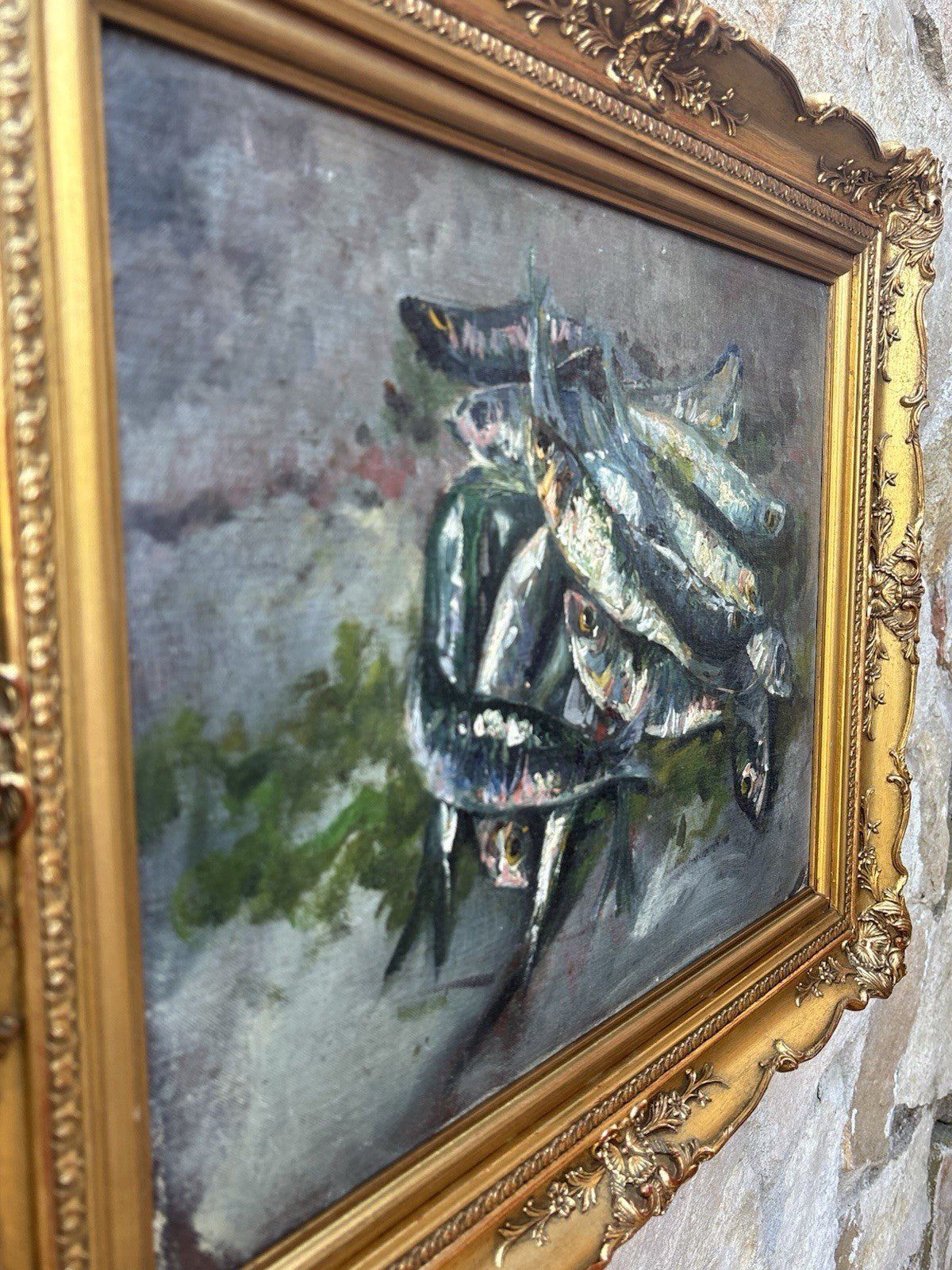 Quadro -Alici- Vincenzo Colucci ? dipinto a olio