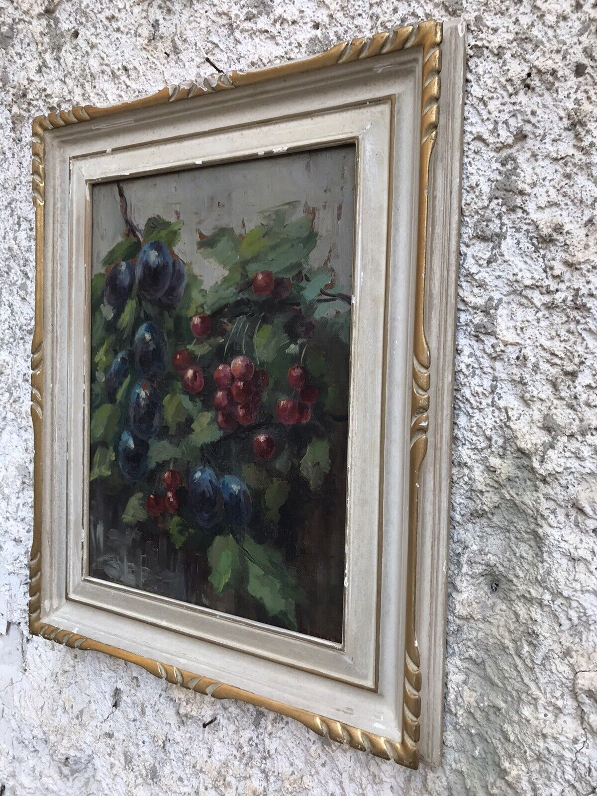 QUADRO VINTAGE -NATURA MORTA-DIPINTO A OLIO