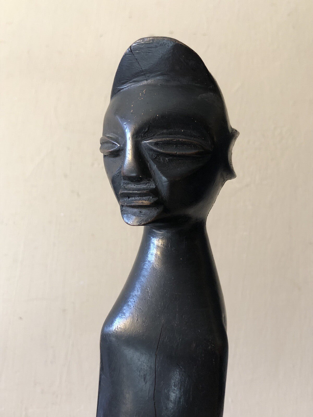 Scultura africana Lobi in legno Vintage