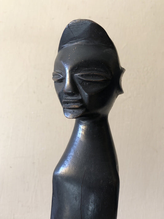 Scultura africana Lobi in legno Vintage