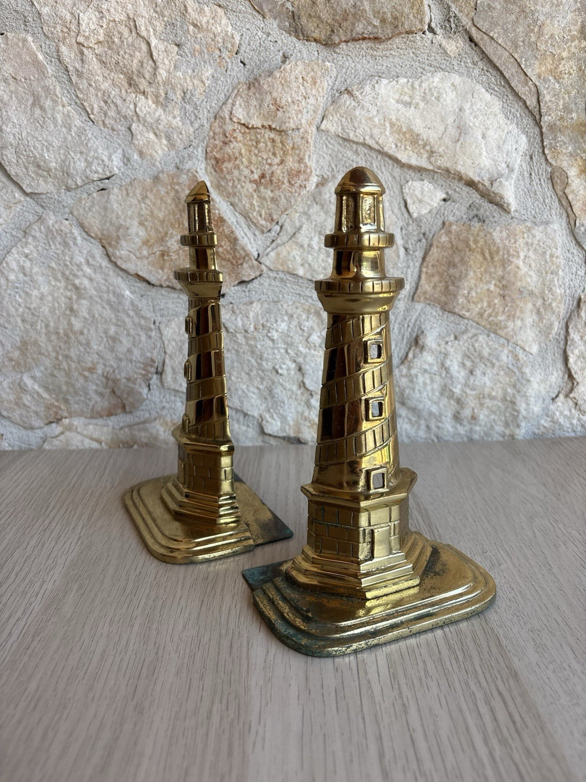 Fermalibri Vintage In Ottone