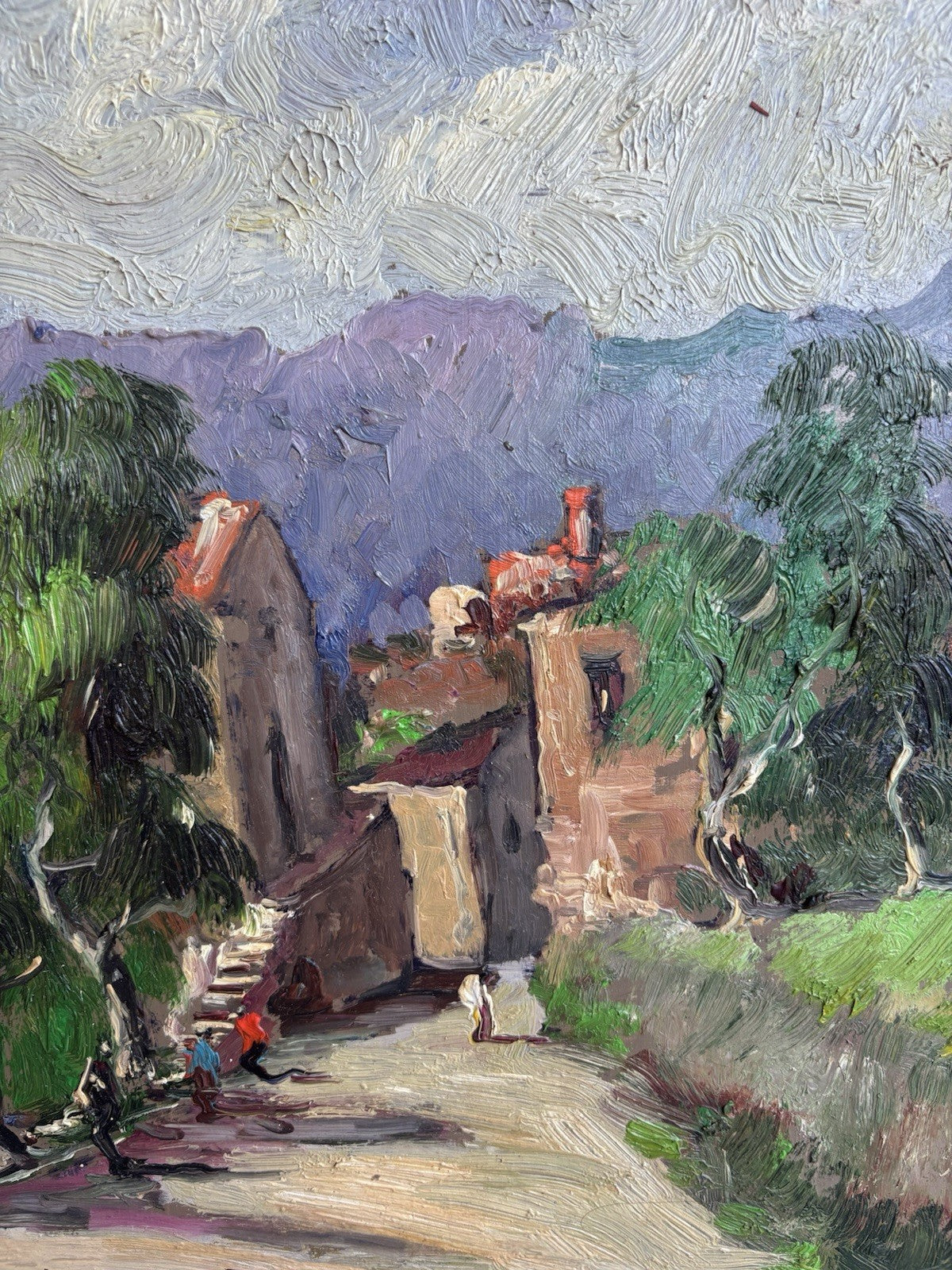 Quadro -Paesaggio Beneventano- Rocco Carvelli dipinto a olio