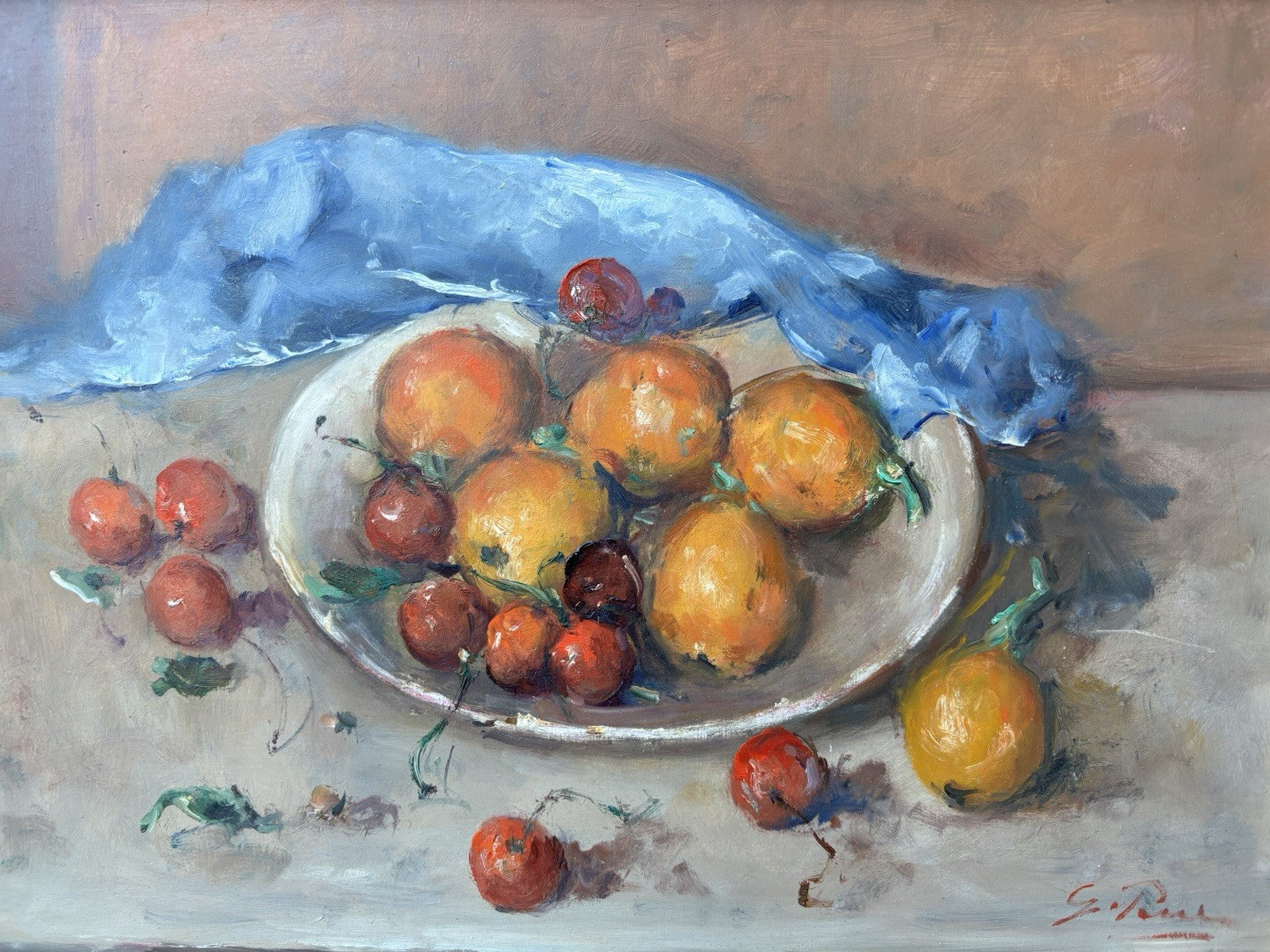 Quadro -Natura Morta- Giovanni Pane dipinto a olio
