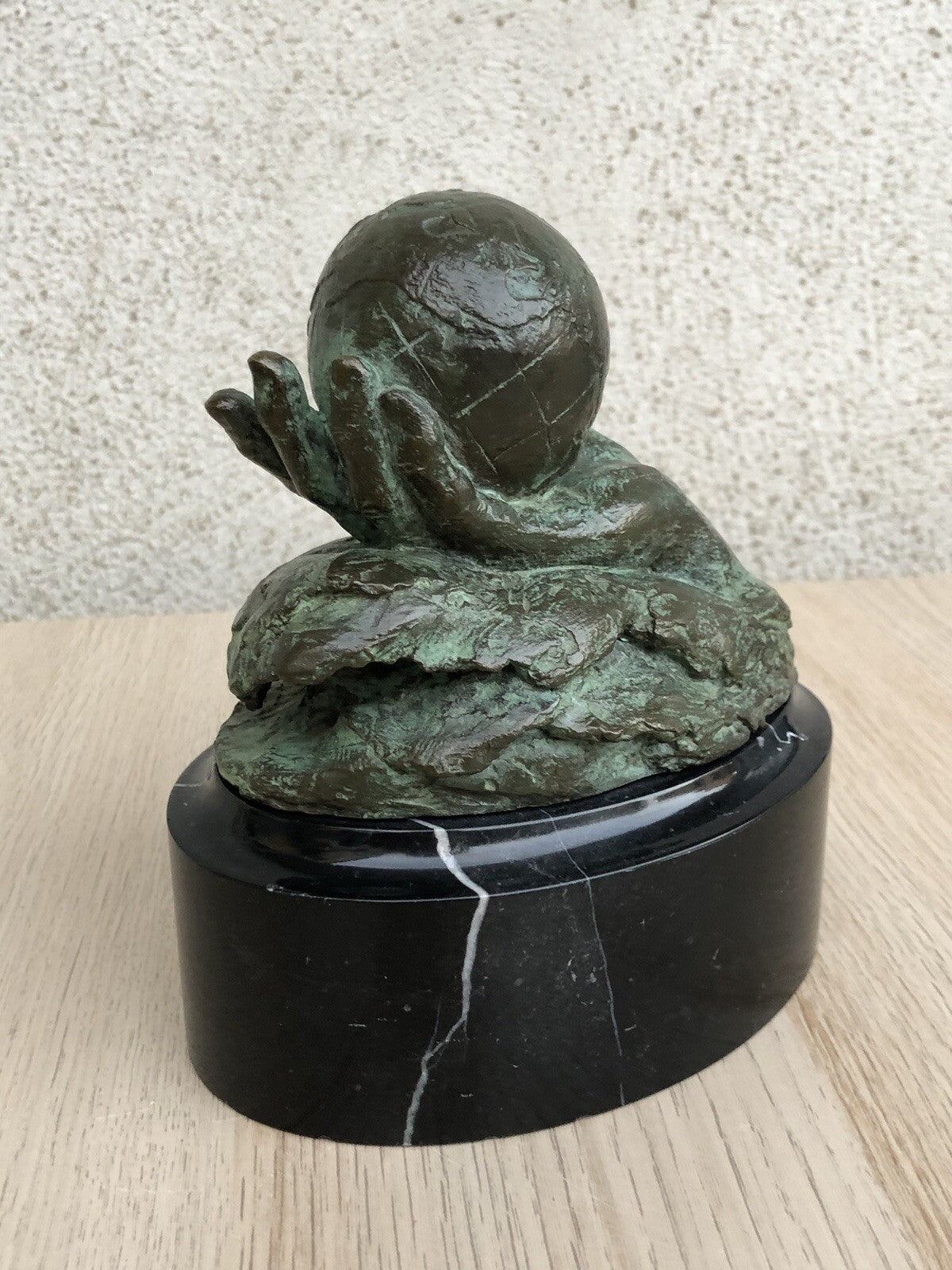 Scultura vintage Mara Dominioni in bronzo- Royal Caribbean International