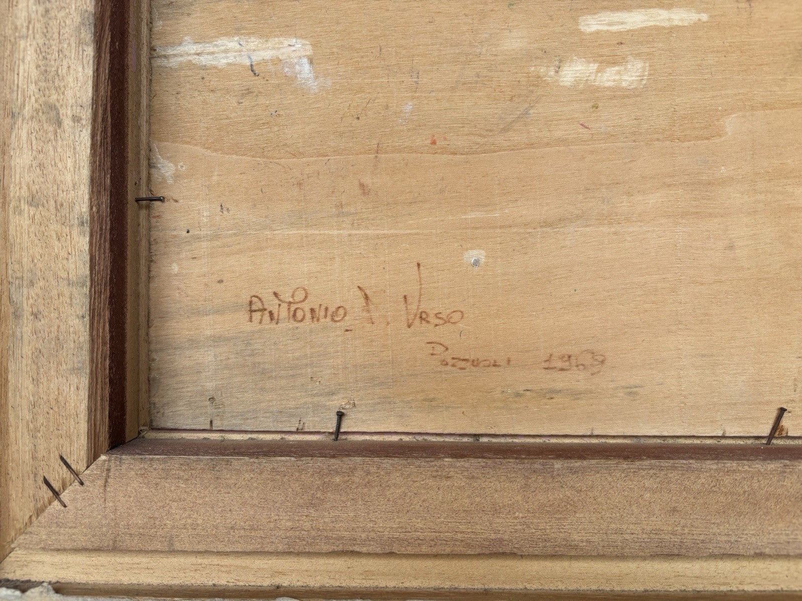 Quadro -Pozzuoli- Antonio D’Urso dipinto a olio