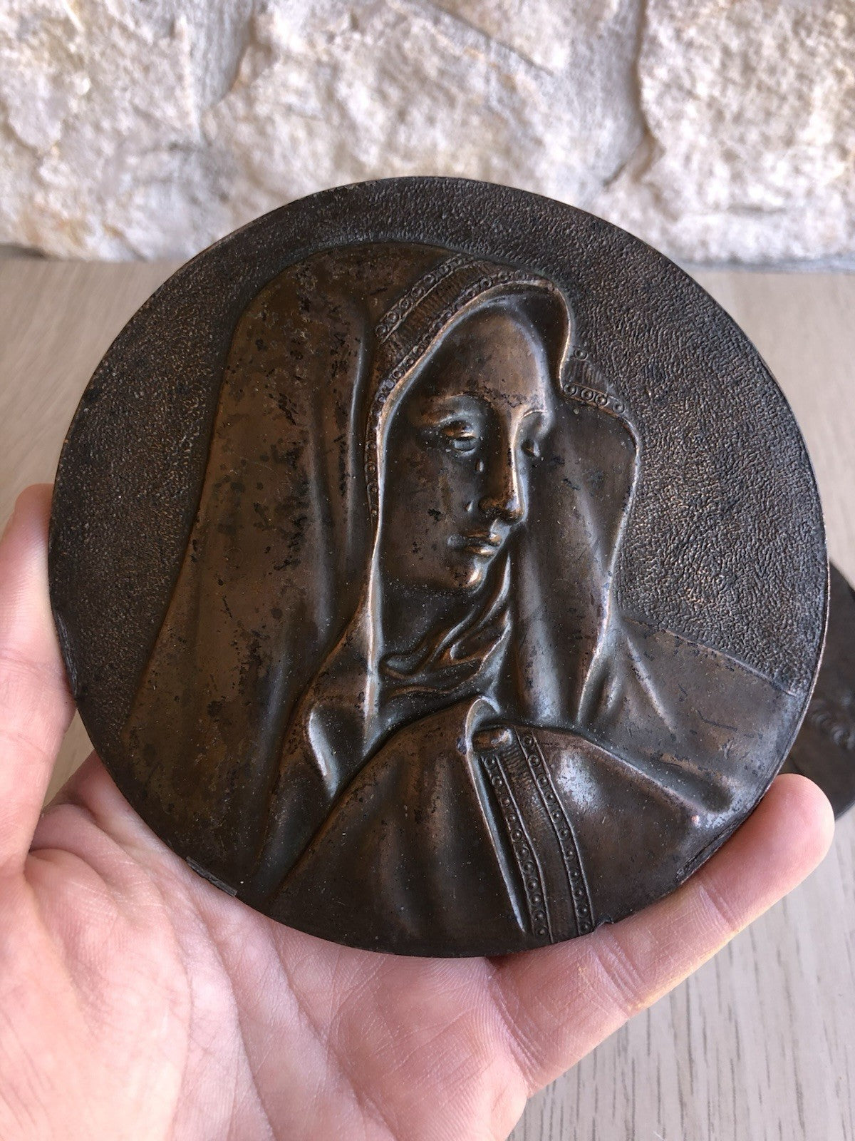 Quadri Placche Religiose In Bronzo