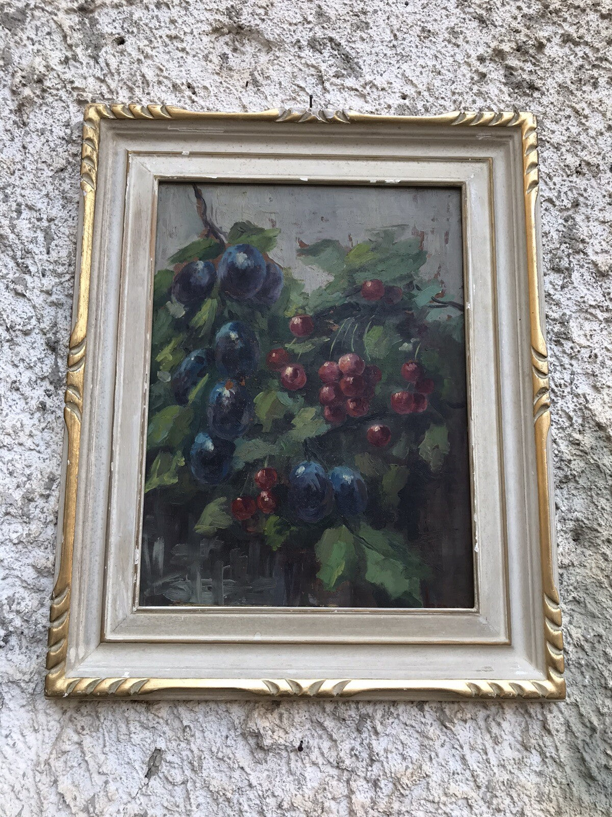 QUADRO VINTAGE -NATURA MORTA-DIPINTO A OLIO