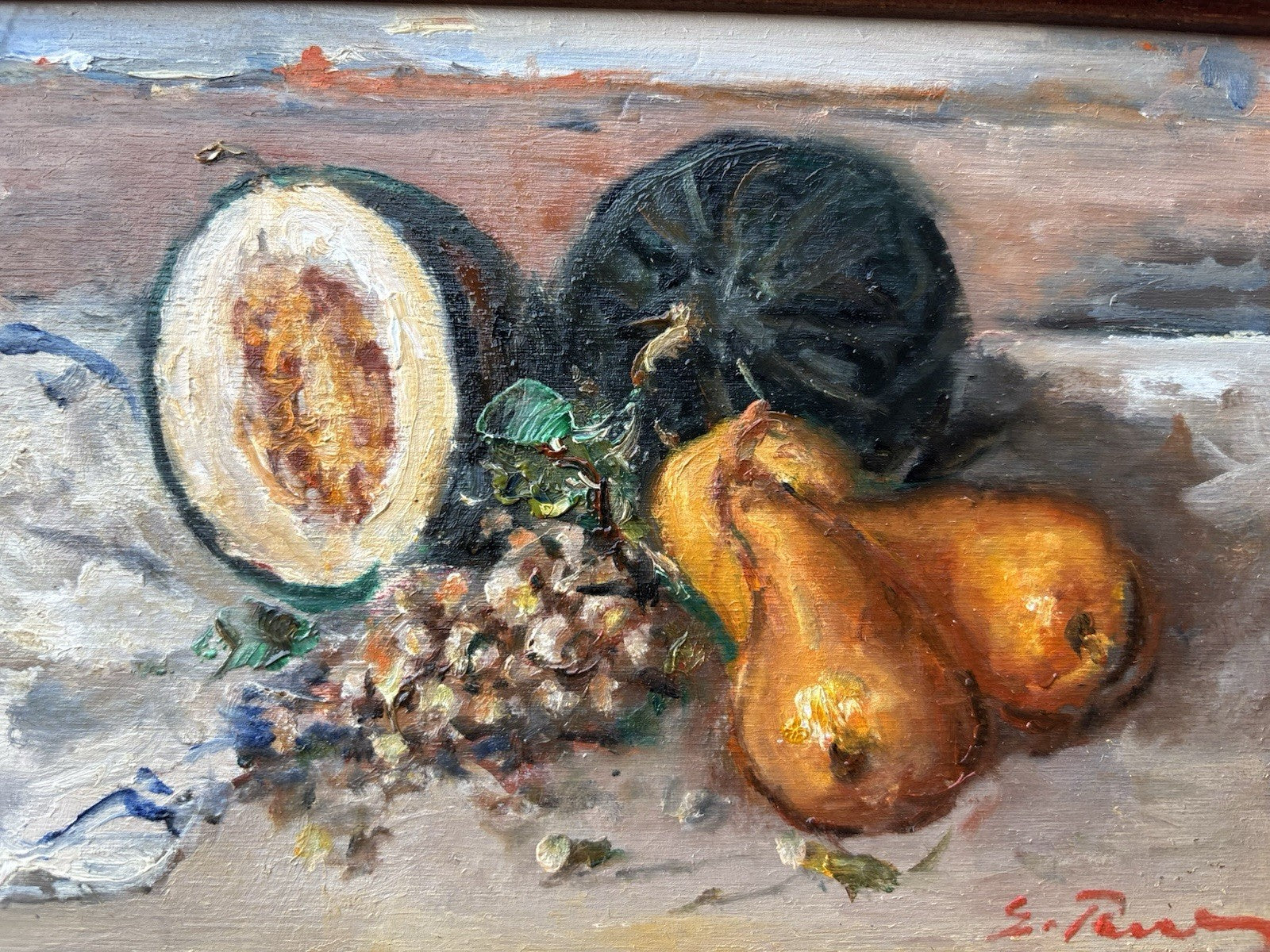 Tris di quadri -Natura Morta- Giovanni Pane- dipinti a olio