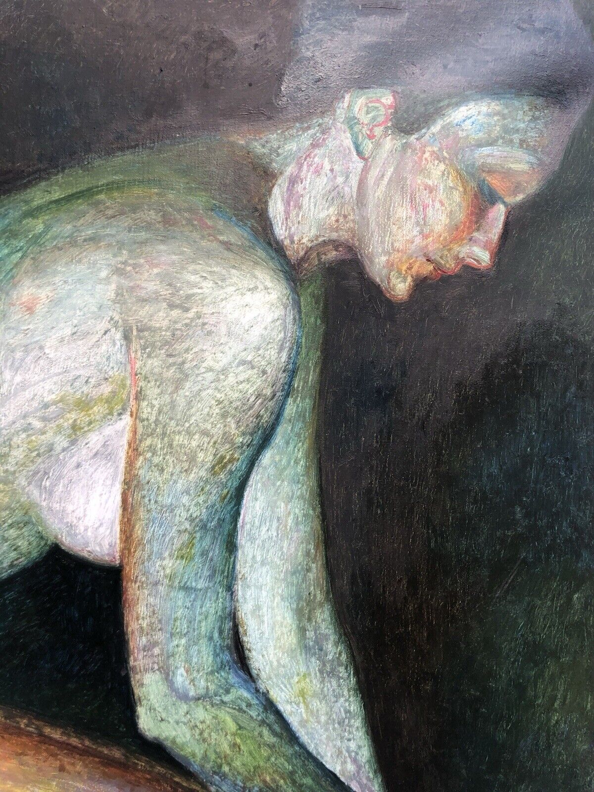 Quadro -Nudo Artistico- dipinto a olio su tela