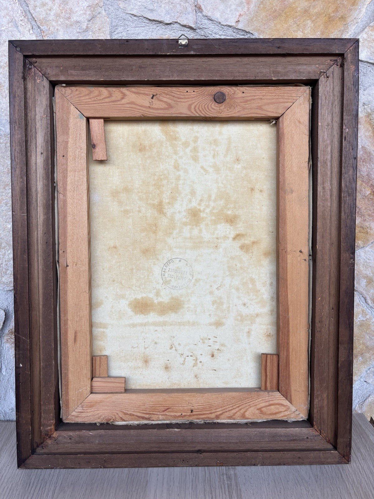 Quadro -Fontana- Salvatore Rodriquez dipinto a olio su tela
