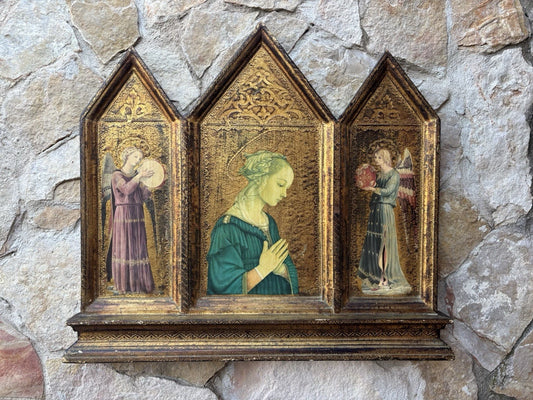 Quadro Icona Religiosa Vintage