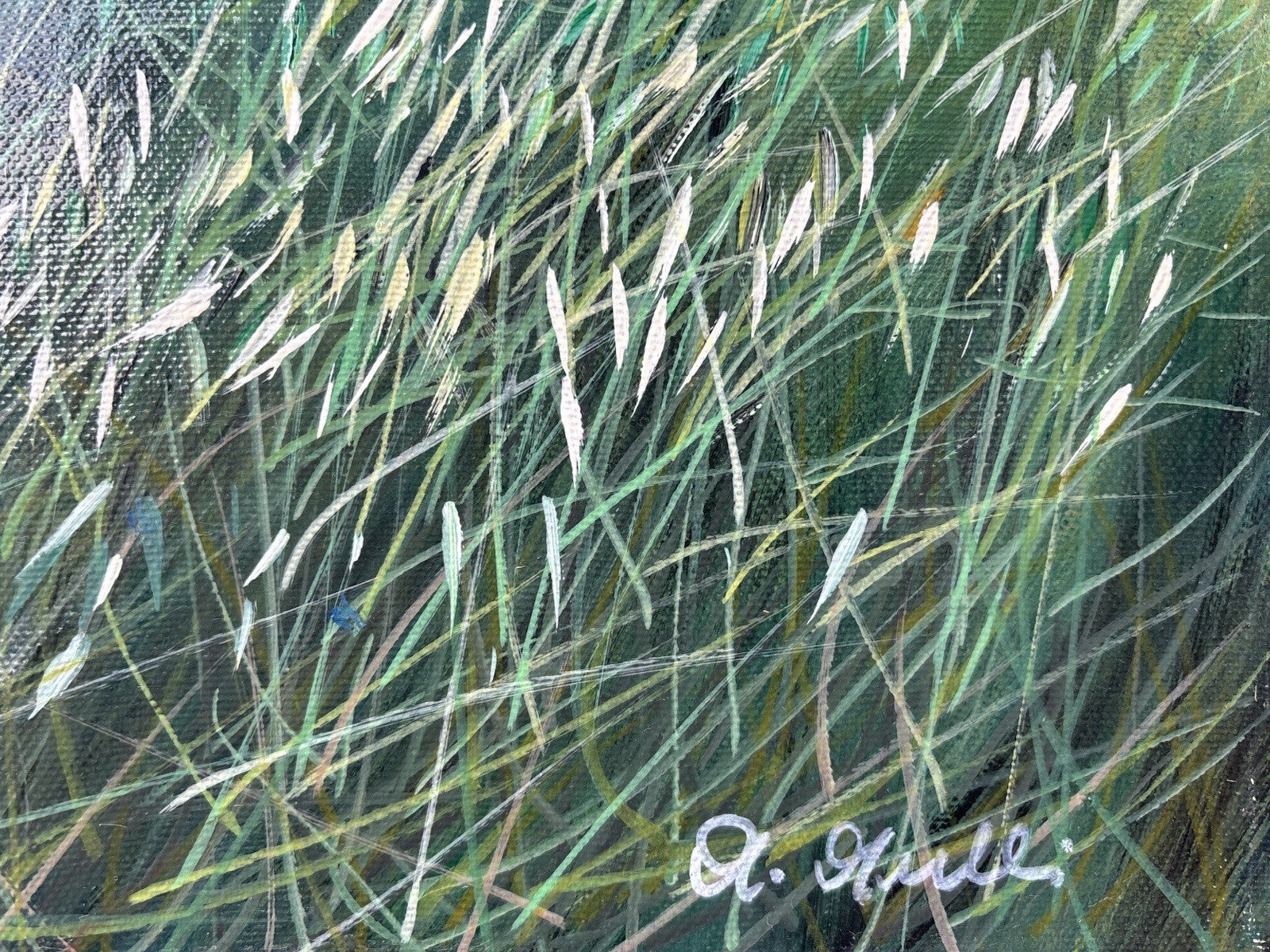 Quadro -Paesaggio- Antonio Anelli- dipinto a olio su tela