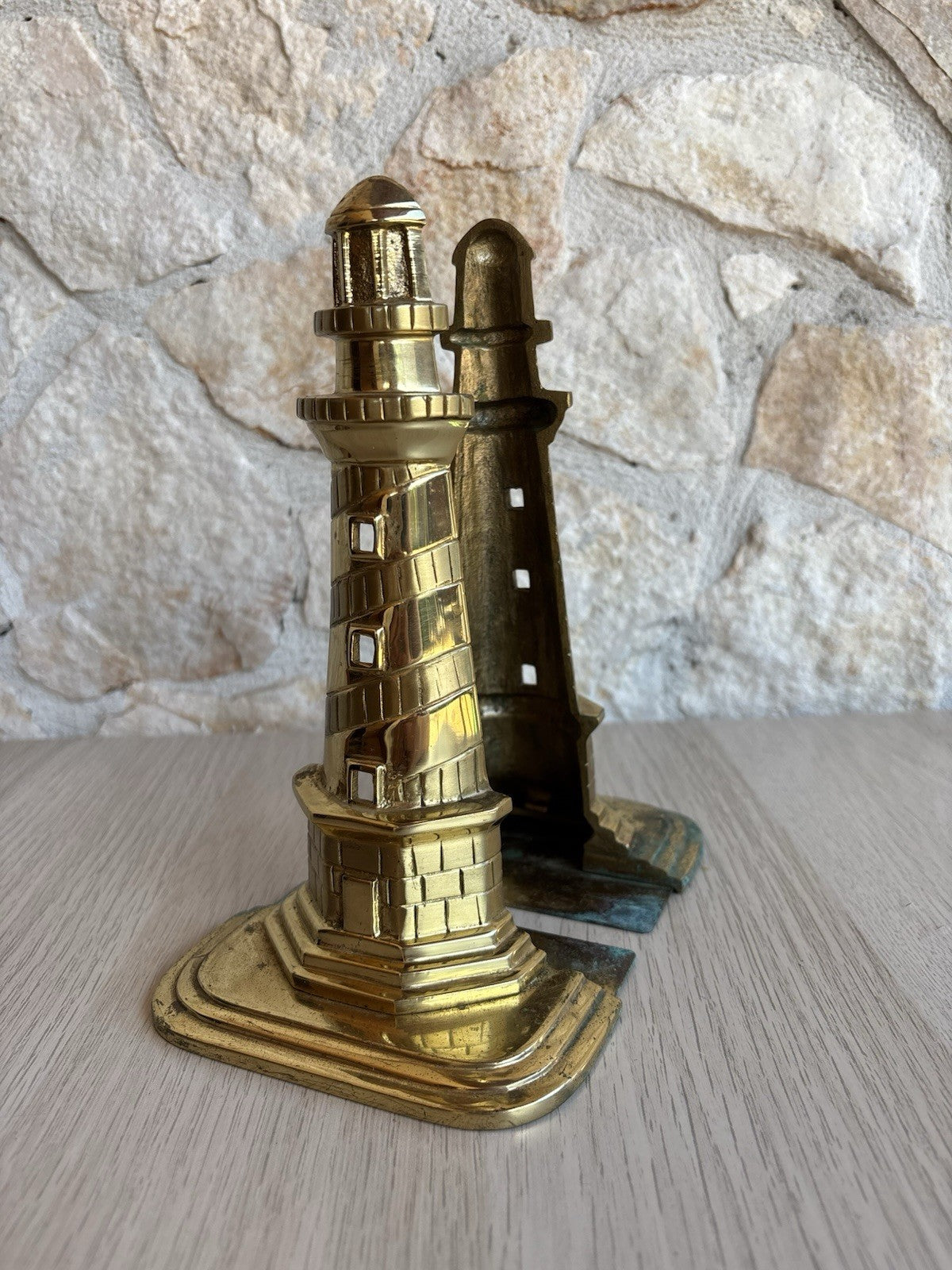 Fermalibri Vintage In Ottone