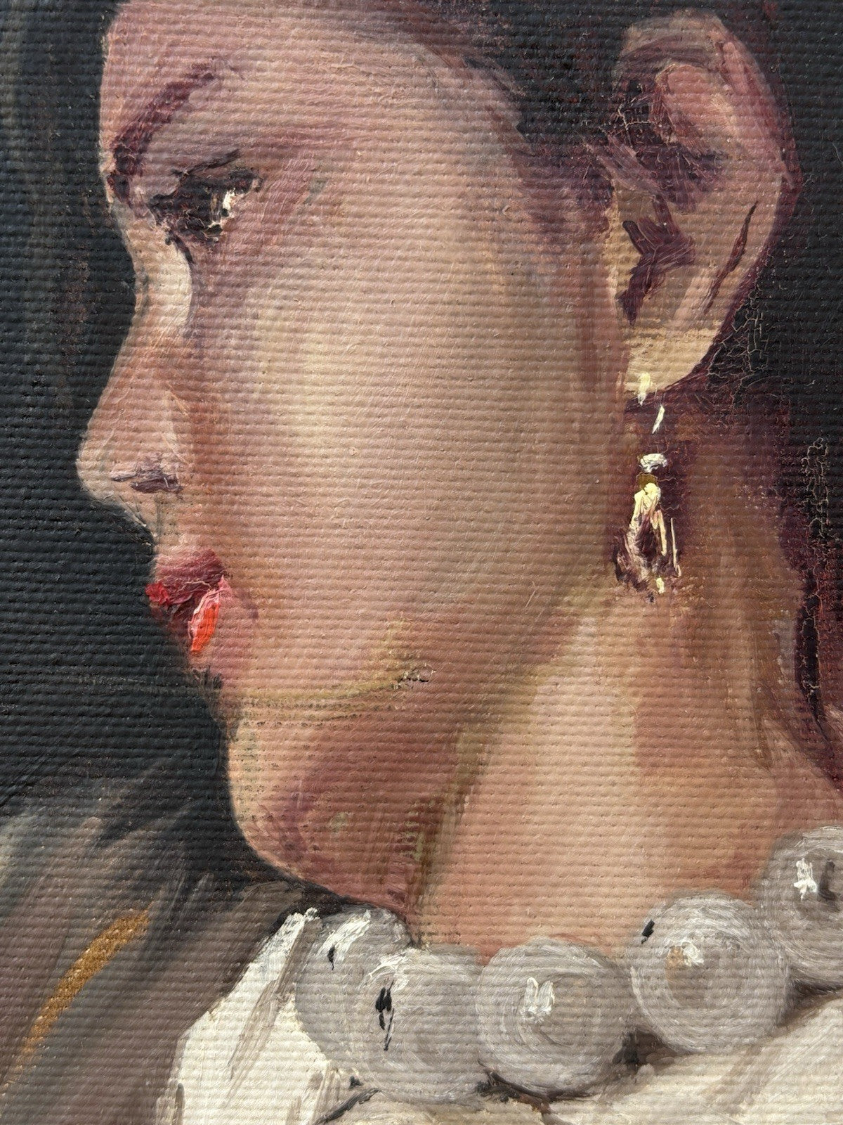 Quadro -Ricordi- Francesco Davide dipinto a olio su tela