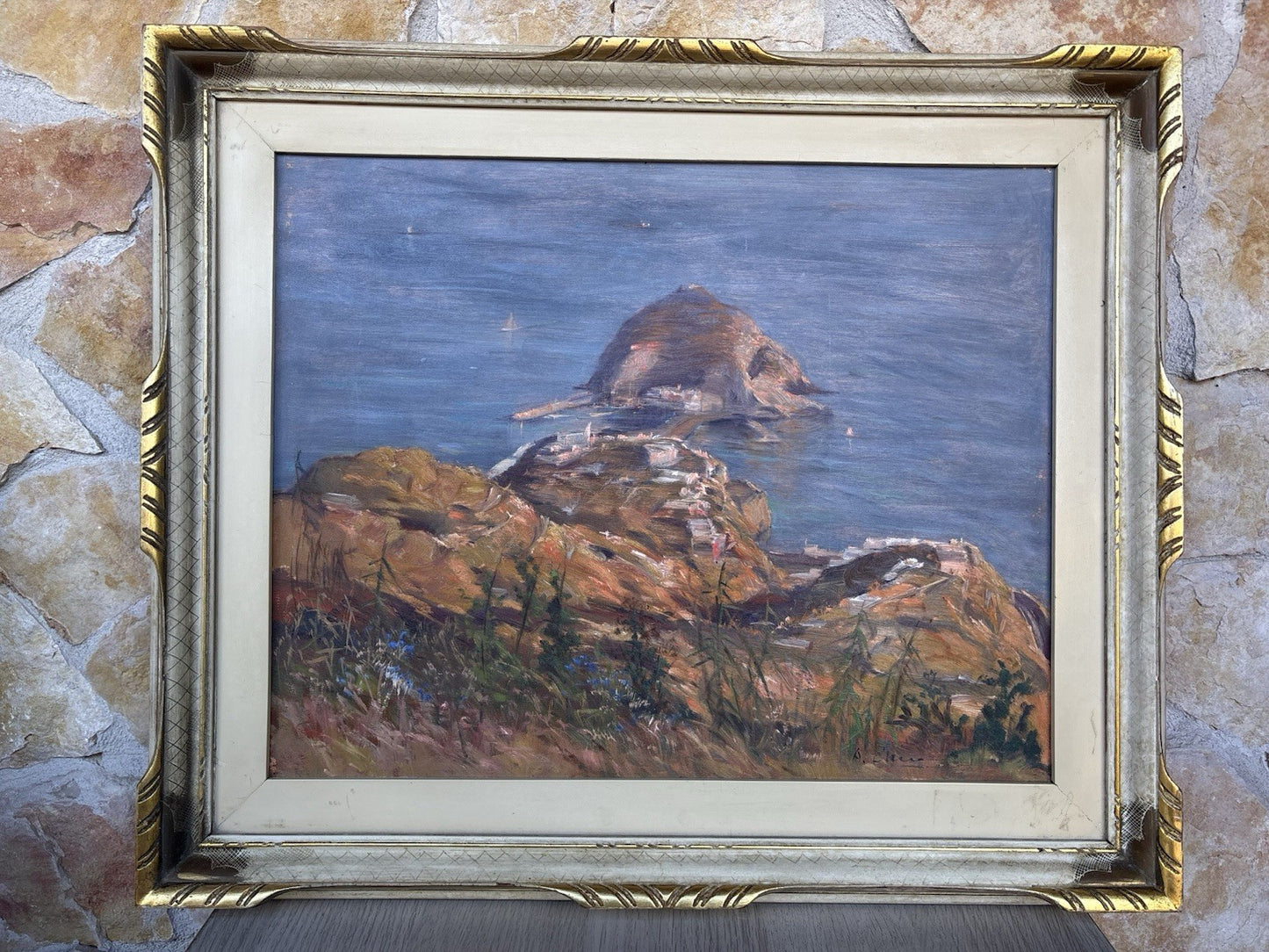 Quadro -Sant’Angelo D’Ischia- Antonio D’urso-dipinto a olio
