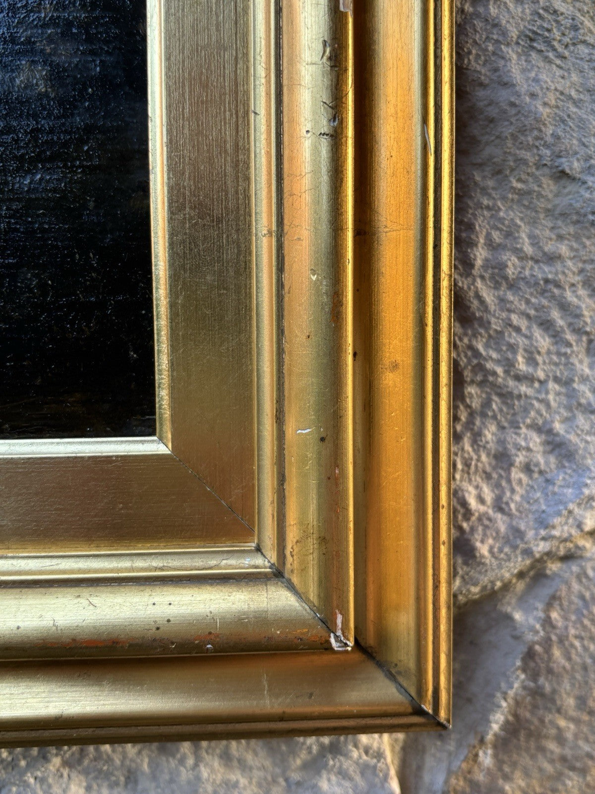 Quadro Antico -Paesaggio Con Gregge- Achille Vertunni- Dipinto A Olio