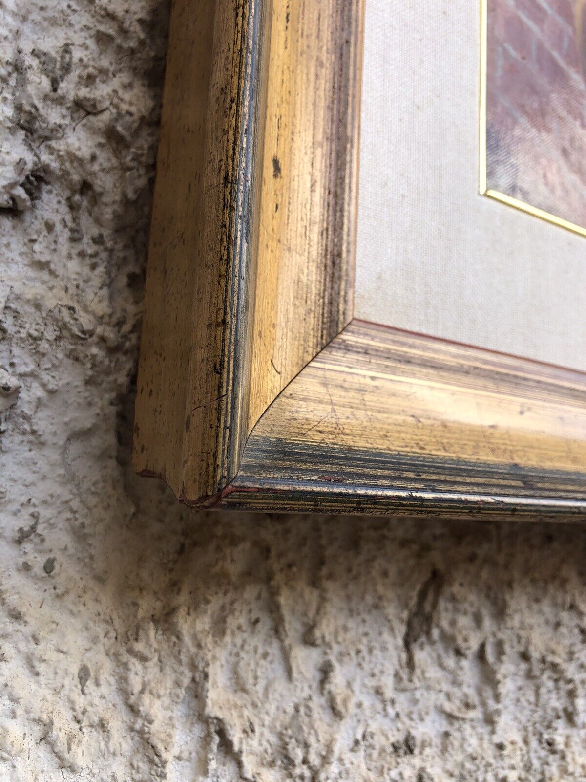 Quadro vintage -Vecchio Signore-dipinto a olio su tela