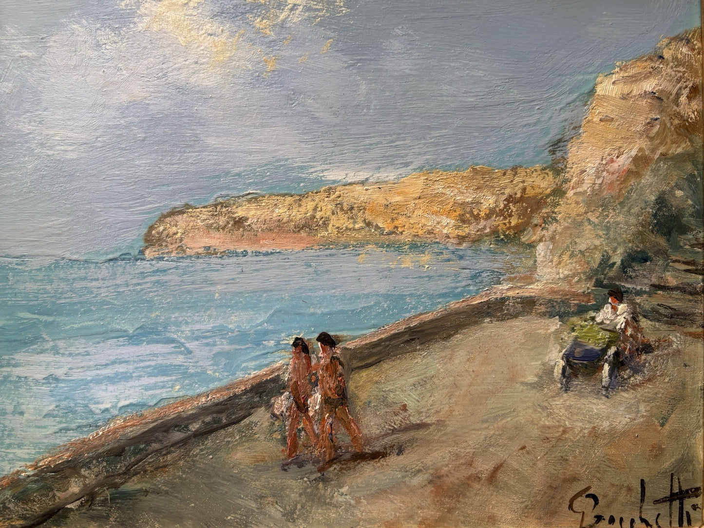 Quadro -Sant’Angelo Ischia- Gaetano Bocchetti dipinto a olio