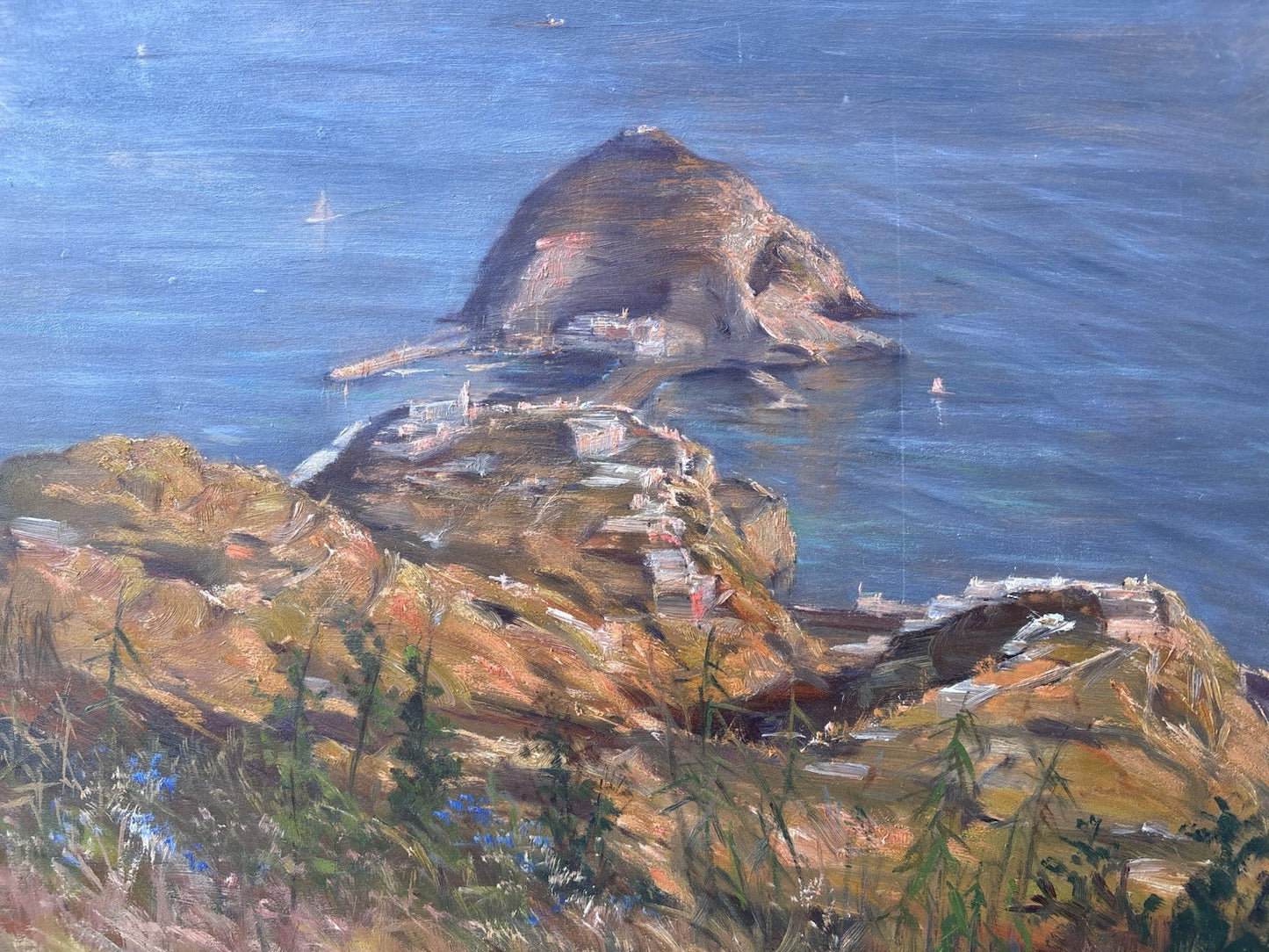 Quadro -Sant’Angelo D’Ischia- Antonio D’urso-dipinto a olio