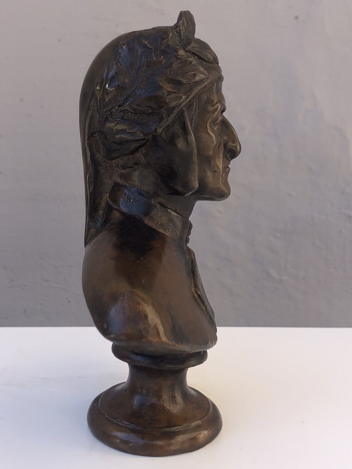 Scultura Dante Alighieri in bronzo